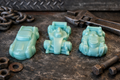 Stoere zeepautootjes