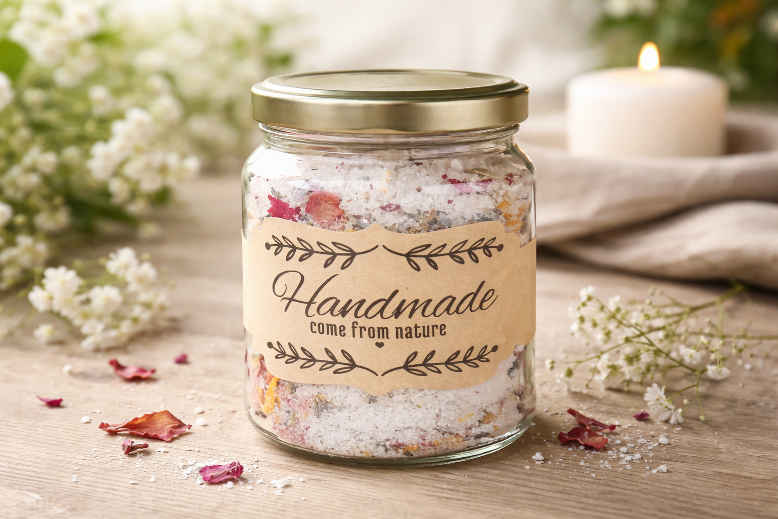 Kalmerend Badzout sinaasappel