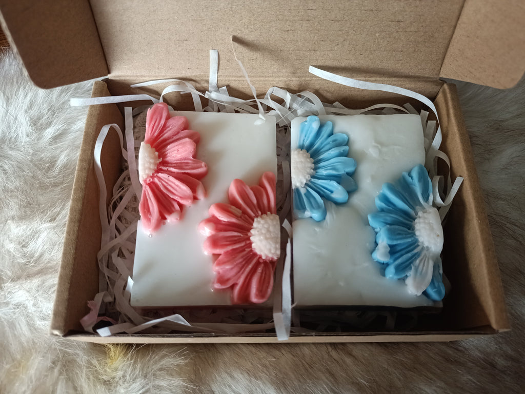 Bloemen in een doosje